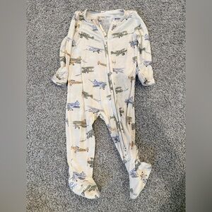 Angel Dear Airplane Footie 3-6M